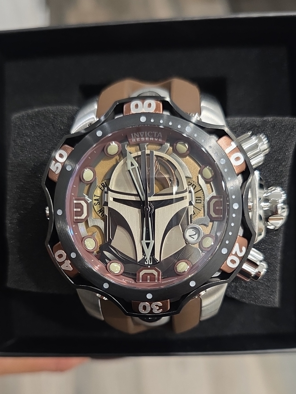907. Invicta Reserve Men's Watch (Model 50727) Very Rare Piece!